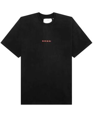 D-R-G-N Origins Bleached T-Shirt - Black