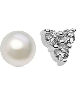 AUTORE MODA Boucles D'Oreilles Saskia À Perles - Blanc