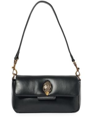 Kurt Geiger Bolso De Hombro Oxford Mini De Piel - Negro