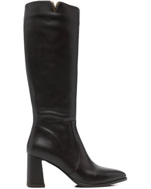 Albano L'Amour Zip-Up Boots - Black