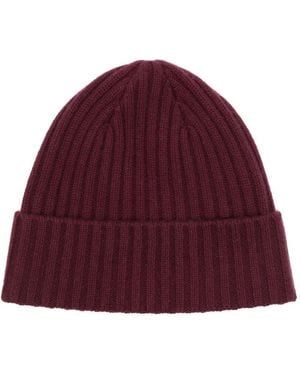 N.Peal Cashmere Cashmere Beanie - Red