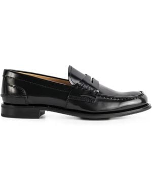 Church's Pembrey Leather Loafers - Black