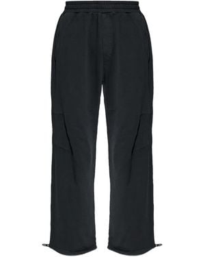 44 Label Group Elasticated Cotton Track Trousers - Blue