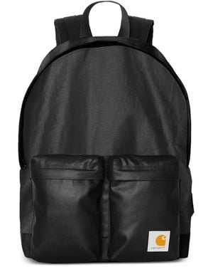 Carhartt ロゴパッチ バックパック - ブラック