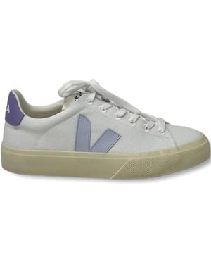 Veja Campo Lace-Up Sneakers - Gray
