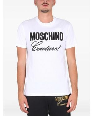 Moschino Logo T-Shirt - White