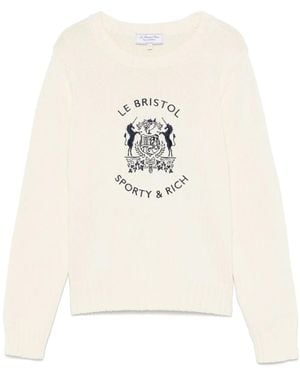 Sporty & Rich X Le Bristol Paris セーター - ホワイト