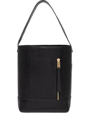 AllSaints Tote Bag mit Reißverschluss - Schwarz