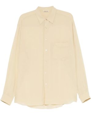 AURALEE Camisa Airy De Seda - Neutro