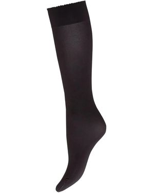 Wolford Knee-Length Socks - Black