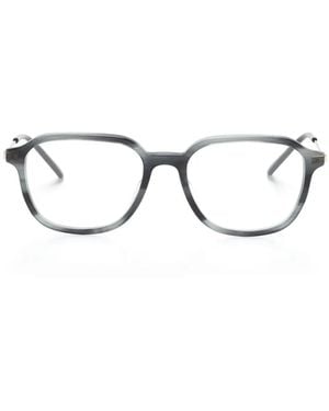Gucci Tortoiseshell Square-Frame Glasses - Gray