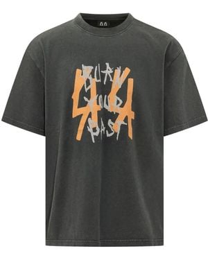 44 Label Group Byp 2.0 Graphic-Print T-Shirt - Black