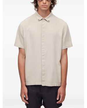 Osklen Embroidered Button-Fastening Shirt - White
