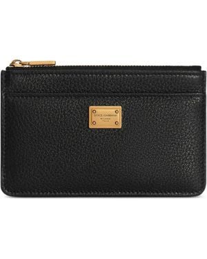 Dolce & Gabbana Calfskin Wallet - Black