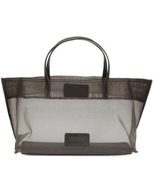STAUD Christos Mini Mesh Tote - Gray