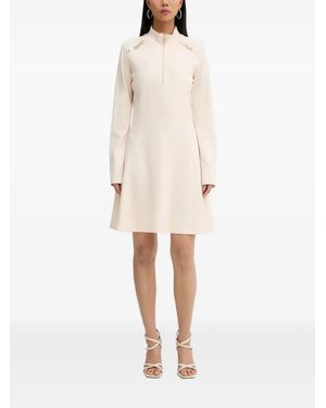 Liu Jo Milano Chain Detail Mini Dress - Natural
