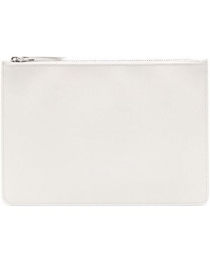 Maison Margiela Four-Stitches Travel Case - White