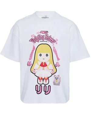 W/STUDIO T-Shirt À Imprimé Graphique - White