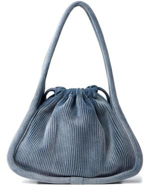 Alexander Wang Kleiner Ryan Tote Bag Mit Kordelzug - Blau