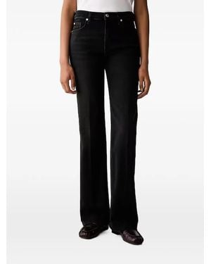 Joop! Logo-Patch Bootcut Jeans - Black