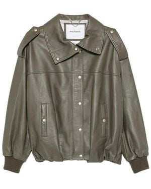 Halfboy Buttonned Collared Jacket - Green