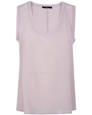Seventy U-Neck Sleeveless Top - Purple