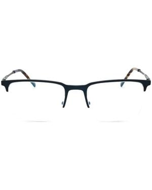 Zeiss Rectangle-Frame Glasses - White