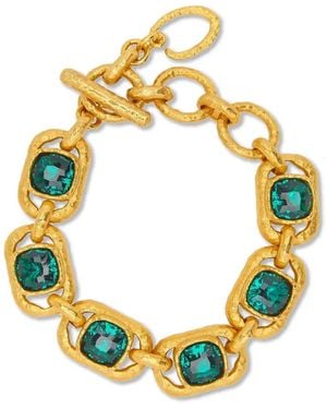 Oscar de la Renta Square-Shaped Chain Bracelet - Metallic