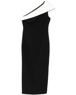 Roland Mouret ワンショルダー ドレス - ブラック