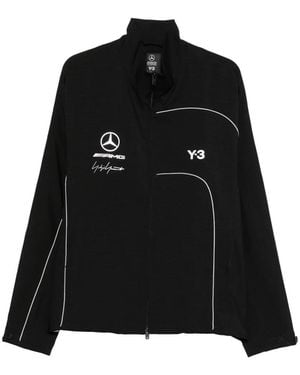 Y-3 X Mercedes-Amg Petronas F1 Jacke Mit Logo - Schwarz