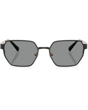 Michael Kors Madagascar Geometric-Frame Sunglasses - Grey