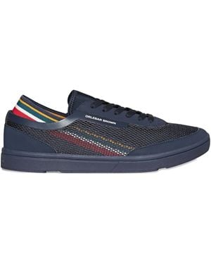 Orlebar Brown Larson Mesh-panelled Low-top Sneakers - ブルー