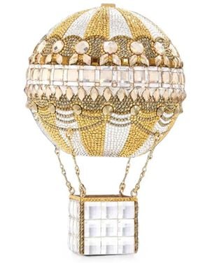 Judith Leiber Hot Air Balloon Rozier Clutch Bag - Metallic