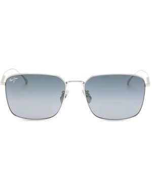 Maui Jim Gafas de sol Kahako con montura cuadrada - Azul