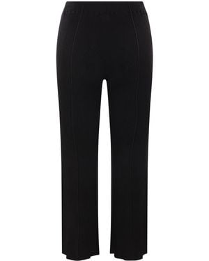 CFCL Soft Portrait Cropped Trousers - Black