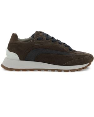 Brunello Cucinelli モニーレチェーン スニーカー - ブラック