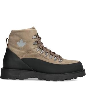 CANADA SNOW Mount Jack Lace-Up Hiking Boots - Brown