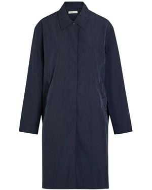 ESCADA Button Front Coat - Blue