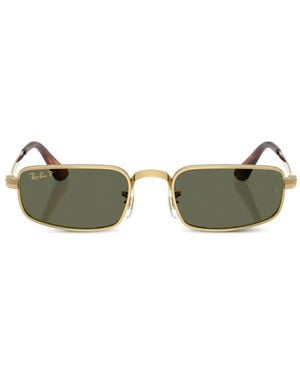 Ray-Ban X A$Ap Rocky Rectangle Sunglasses - Green