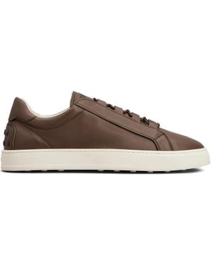 Tod's Leather Trainers - Brown