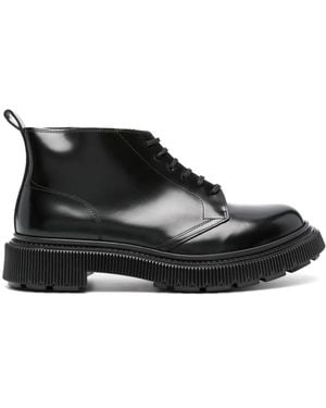 Adieu Type 121 Schnürstiefel - Schwarz