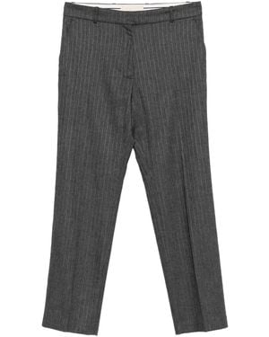 Vanessa Bruno Pantaloni Sartoriali Gessati - Grigio