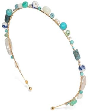 Jennifer Behr Marietta Headband - メタリック
