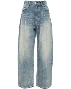 CROQUIS Retro Straight-Leg Jeans - Blue