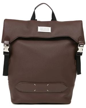 Maison Margiela Zaino 5Ac Flap - Marrone