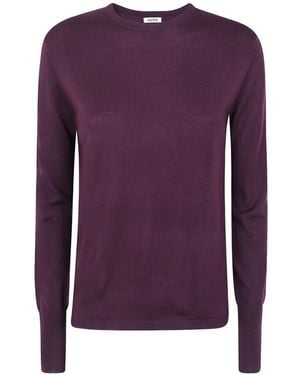 Aspesi Long-Sleeve Sweater - Purple
