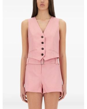 MSGM Spencer Met Knoopsluiting - Roze
