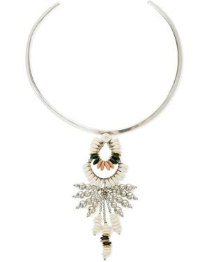 Isabel Marant Lyna Choker Necklace - Metallic