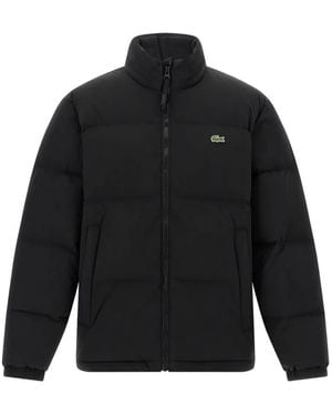Lacoste Quilted Padded Jacket - Black