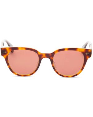 Garrett Leight Jane Round-Frame Sunglasses - Pink